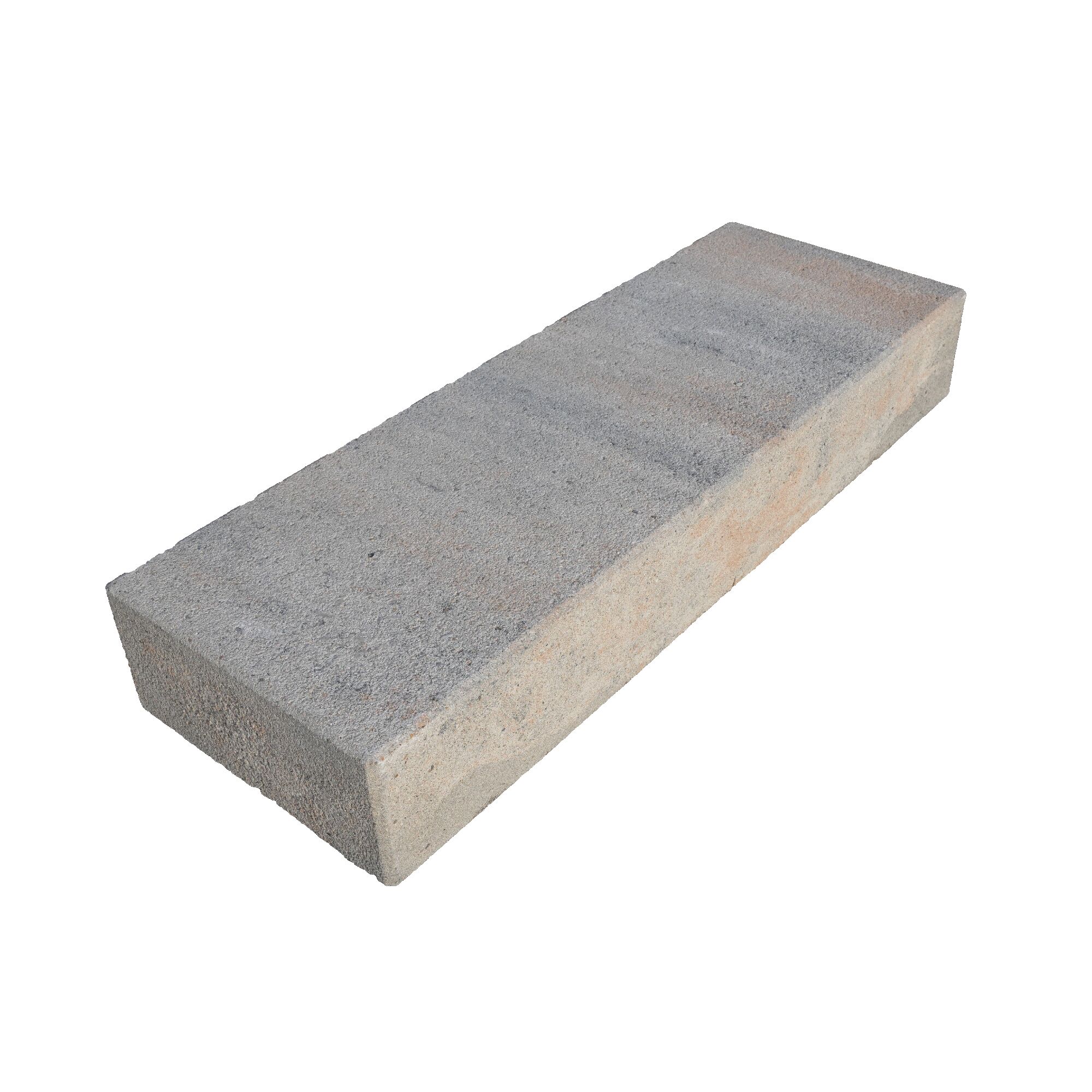 Muschelkalkfarbene Blockstufe 'T-Stair Shine'