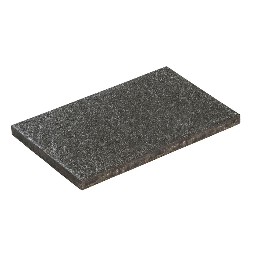 Terrassenplatte 'T-Court Grit' basaltfarben 60 x 40 x 4 cm