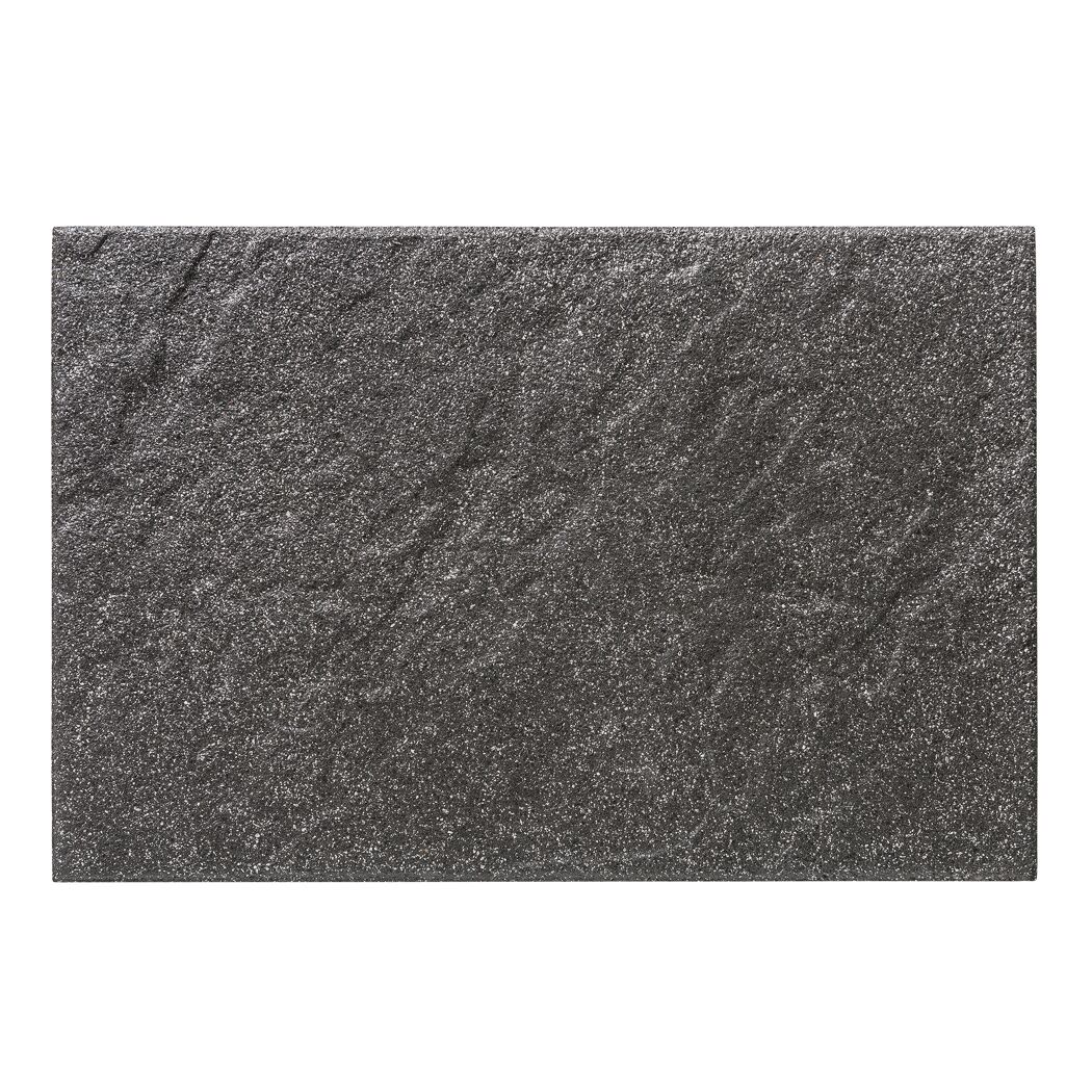 Terrassenplatte 'T-Court Grit' basaltfarben 60 x 40 x 4 cm