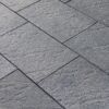 Terrassenplatte 'T-Court Grit' basaltfarben 60 x 40 x 4 cm