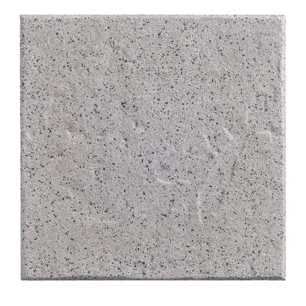 Terrassenplatte 'T-Court Grit' quarzitfarben 40 x 40 x 4 cm