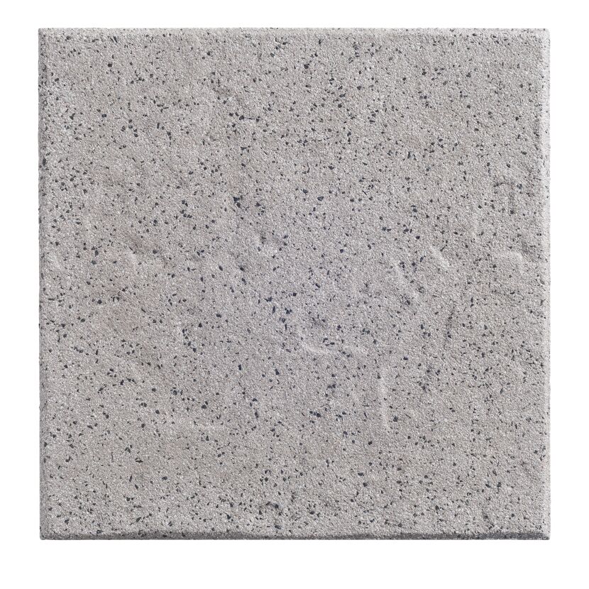 Terrassenplatte 'T-Court Grit' quarzitfarben 40 x 40 x 4 cm