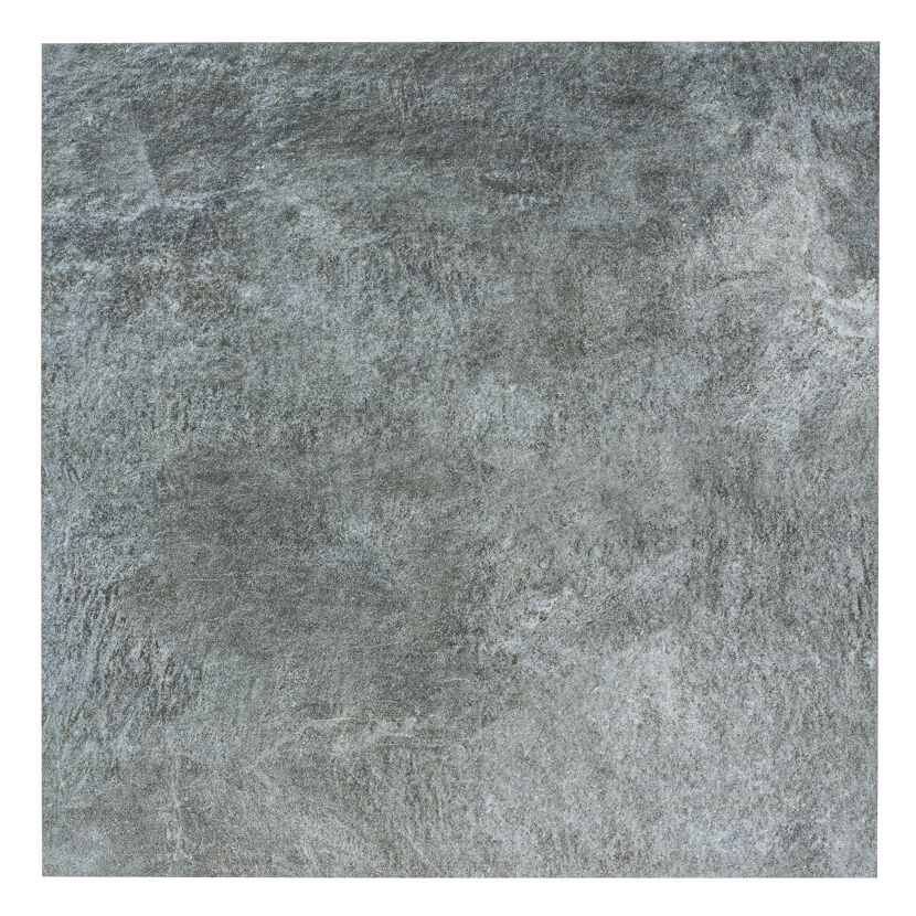 Terrassenplatte 'T-Court Connected' basaltfarben 60 x 60 x 4 cm