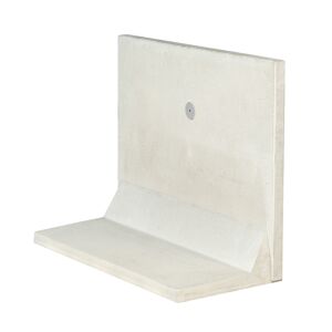 L-Stein grau 80 x 100 x 40 x 5 cm