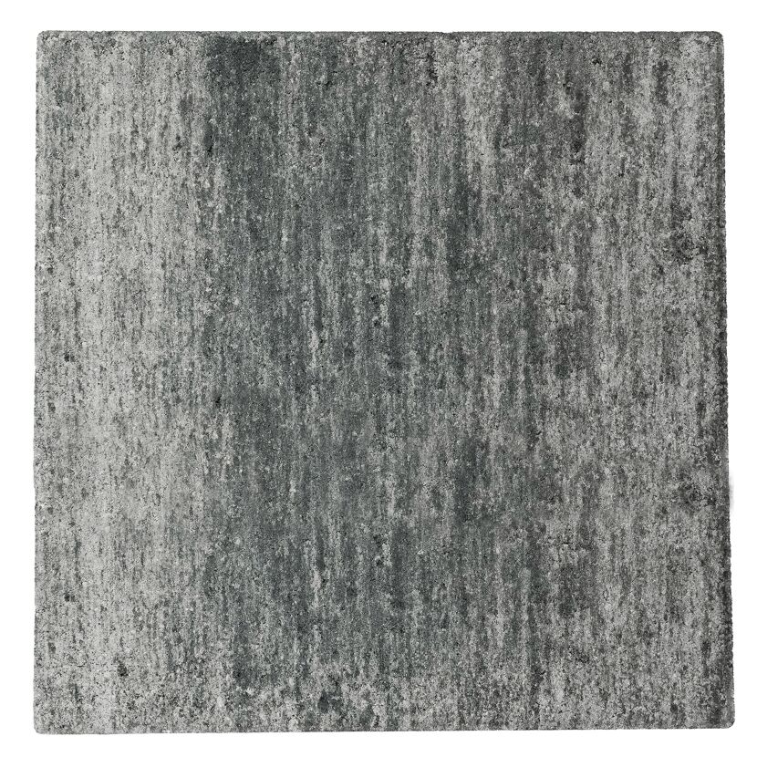 Terrassenplatte 'T-Court Smart' weiß/schwarz 30 x 30 x 3 cm