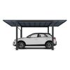 Einzelcarport 'Wing Plus Standard' Aluminium anthrazit 293 x  250 x 530 cm