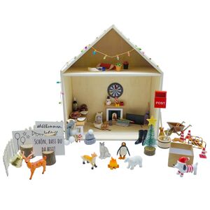 Adventskalender Weihnachtswichtelhaus 24-teilig