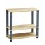 Regal grau 60 x 58,5 x 29,5 cm