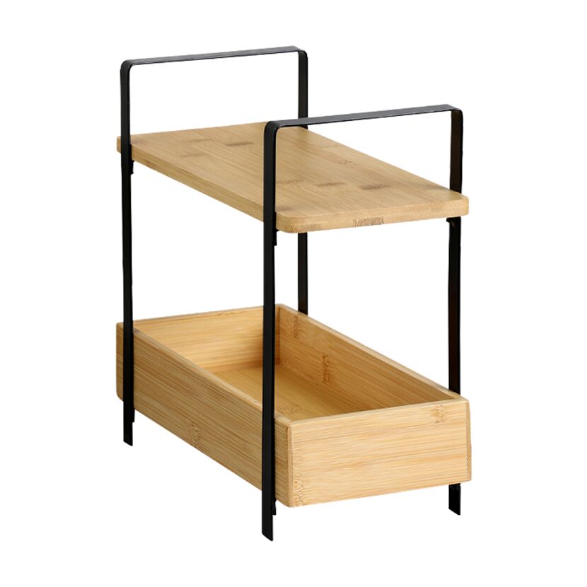 Küchenregal Bambus braun 30 x 30 x 14 cm