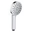 Handbrause 'Vitalio Joy+ 120' chromfarben 3 Strahlarten