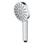 Handbrause 'Vitalio Joy+ 120' chromfarben 3 Strahlarten