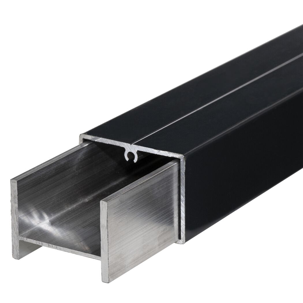 Rahmenverbinder Aluminium 15 x 3,6 x 2,6 cm silber 10 Stück