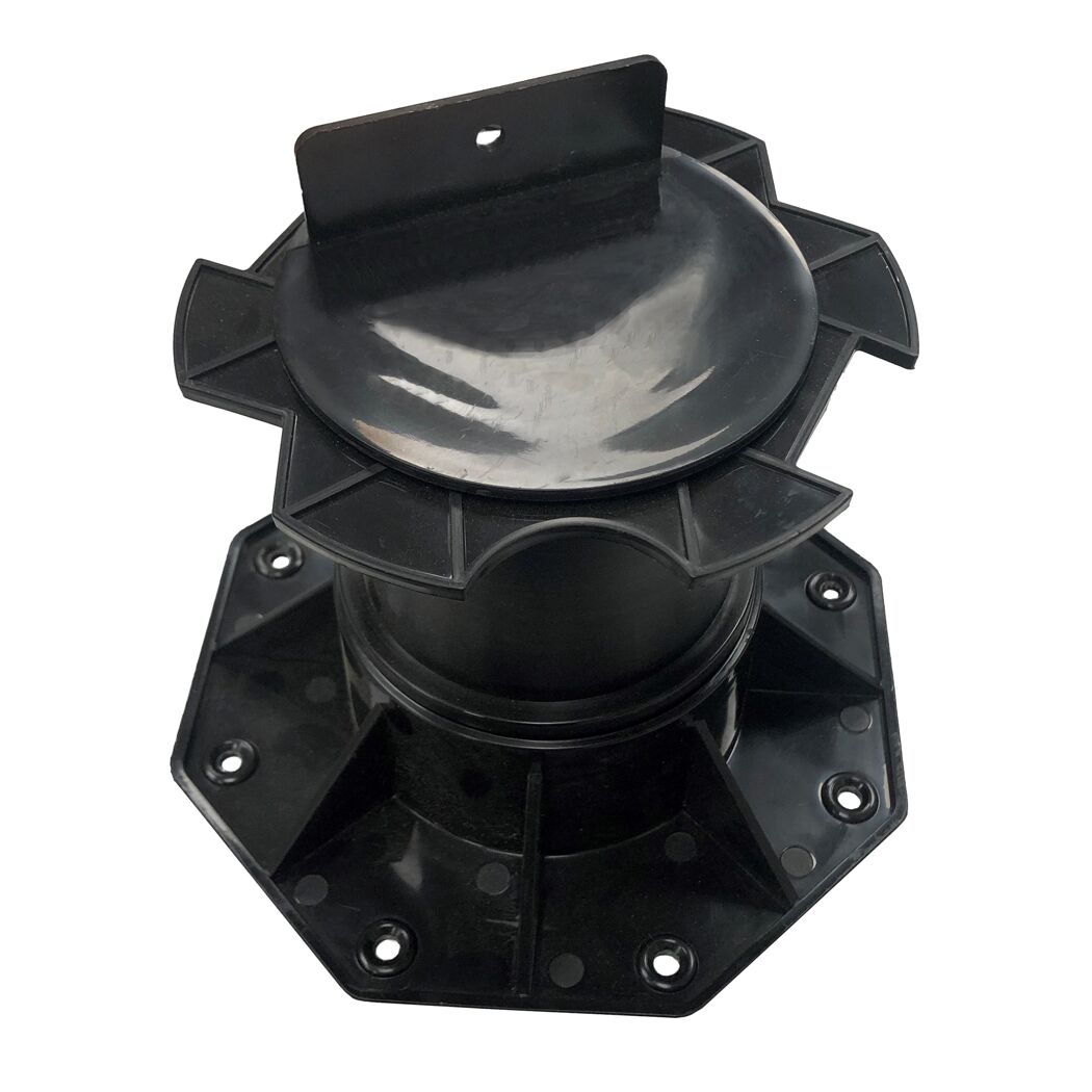 Terrassenlager Kunststoff 20,5 x 20,5 x 14 cm schwarz