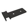 Zubehör Edelstahl 4,7 x 2 x 1,5 cm grau/schwarz 2 Stück
