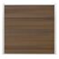 Zaunbohlen 'Cora Line' WPC braun 179 x 14 cm