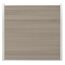 Zaunbohlen 'Cora Line' WPC grau/braun 179 x 14 cm