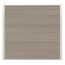 Zaunbohlen 'Cora Line' WPC grau/braun 179 x 28 cm