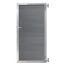 Aluminium Türrahmenset silber 90 x 173 cm