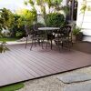 Terrassendiele Bambus 185 x 13,7 x 2 cm braun