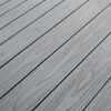 Terrassendiele WPC 300 x 14,3 x 2 cm braun/grau