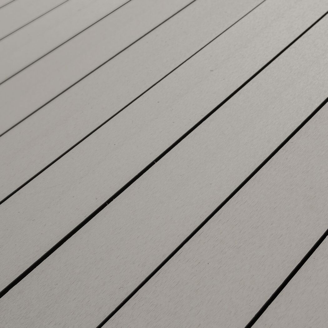Terrassendiele WPC 300 x 14 x 2 cm grau