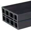 Unterkonstruktion WPC 220 x 9 x 4 cm grau/schwarz