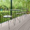 Terrassendiele WPC 300 x 14,5 x 2 cm grau