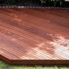 Terrassendiele Bambus 220 x 14 x 2 cm braun/grau