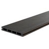 Terrassendiele WPC 300 x 14,5 x 2 cm grau/schwarz