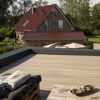 Terrassendiele WPC 400 x 14,3 x 2 cm beige/grau