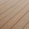 Terrassendiele WPC 400 x 14 x 2,25 cm braun/grau