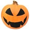 Halloween-Kürbis mit Gesicht