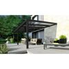Terrassenüberdachung 'Premium Roof' anthrazit 606 x 300 cm Polycarbonat transparent