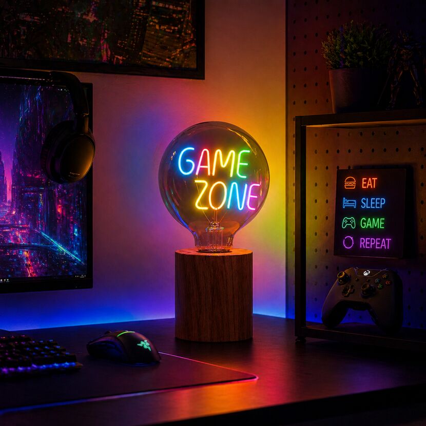 LED-Dekoleuchtmittel 'Lumopop Game Zone' Globe E27