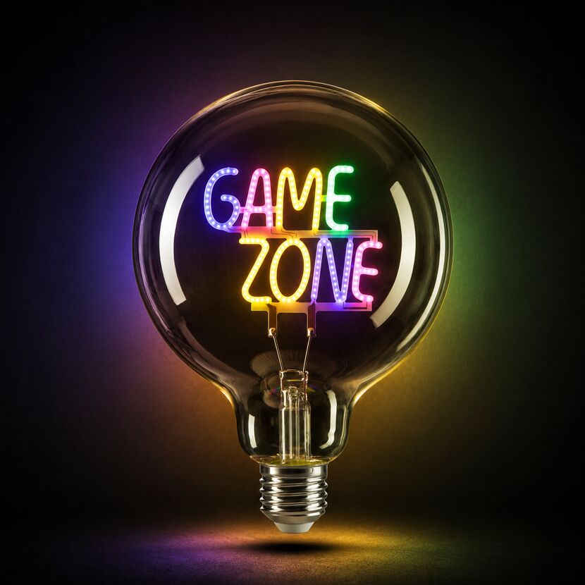 LED-Dekoleuchtmittel 'Lumopop Game Zone' Globe E27
