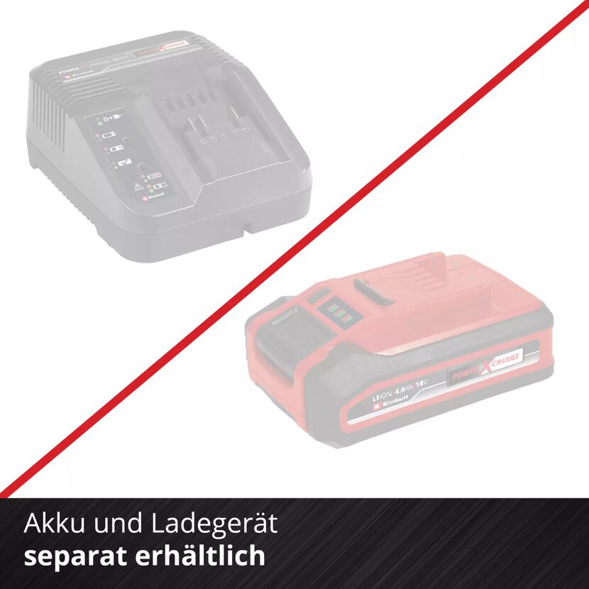 Akku-Winkelschleifer 'AXXIO 18/115 Q' ohne Akku und Ladegerät