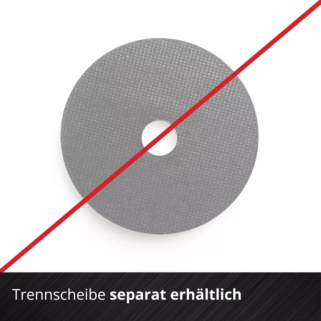Akku-Winkelschleifer 'AXXIO 18/115 Q' ohne Akku und Ladegerät