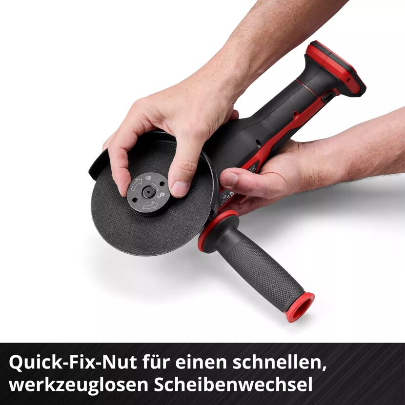 Akku-Winkelschleifer 'AXXIO 18/115 Q' ohne Akku und Ladegerät