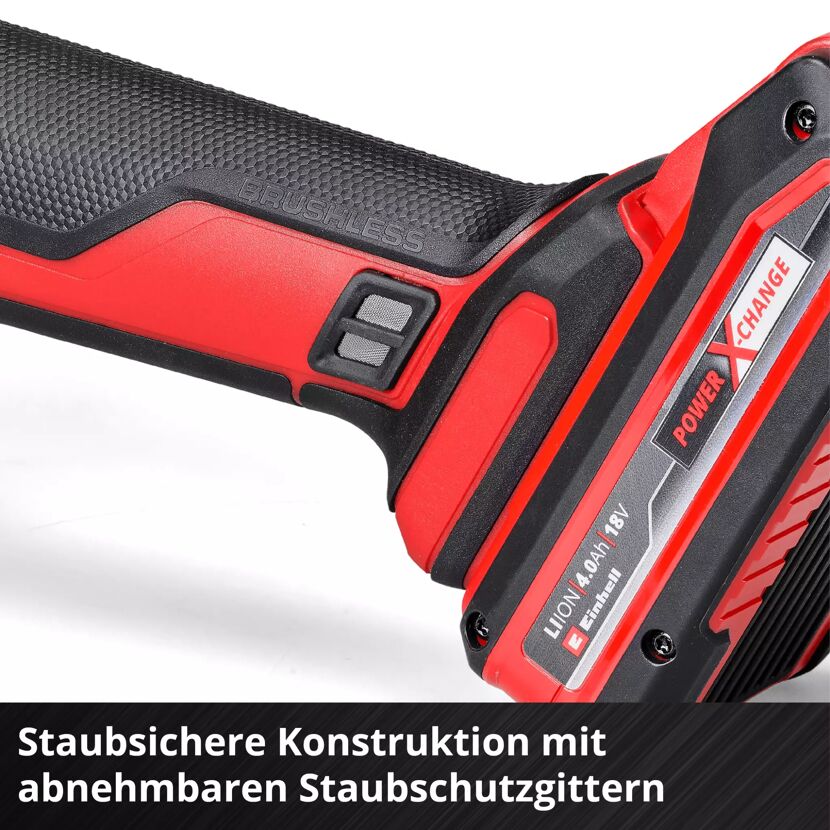 Akku-Winkelschleifer 'AXXIO 18/115 Q' ohne Akku und Ladegerät