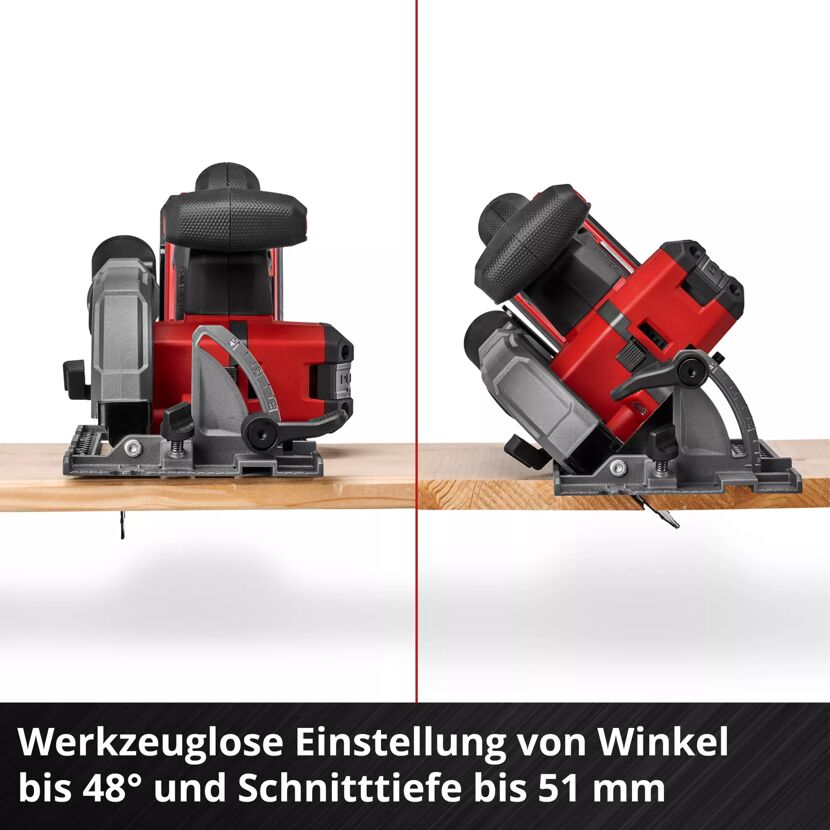 Akku-Handkreissäge 'TP-CS 18/136-C Li BL - Solo' ohne Akku und Ladegerät 18 V