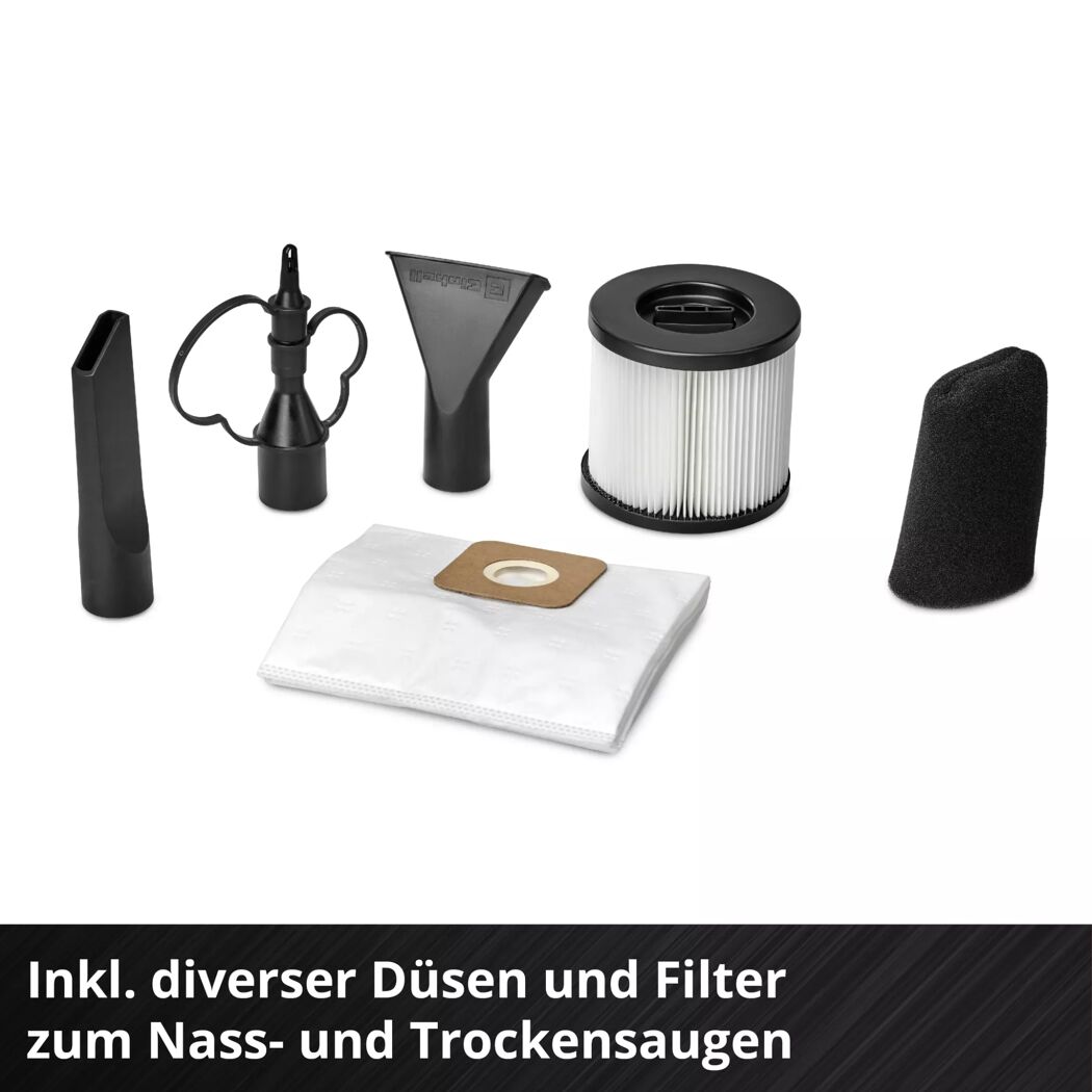 Akku-Nass-Trockensauger 'TP-VC 18/10 Li BL L-Solo' ohne Akku und Ladegerät 18 V rot/schwarz
