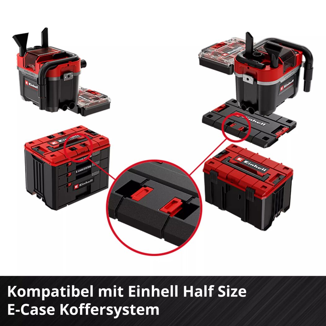Akku-Nass-Trockensauger 'TP-VC 18/10 Li BL L-Solo' ohne Akku und Ladegerät 18 V rot/schwarz