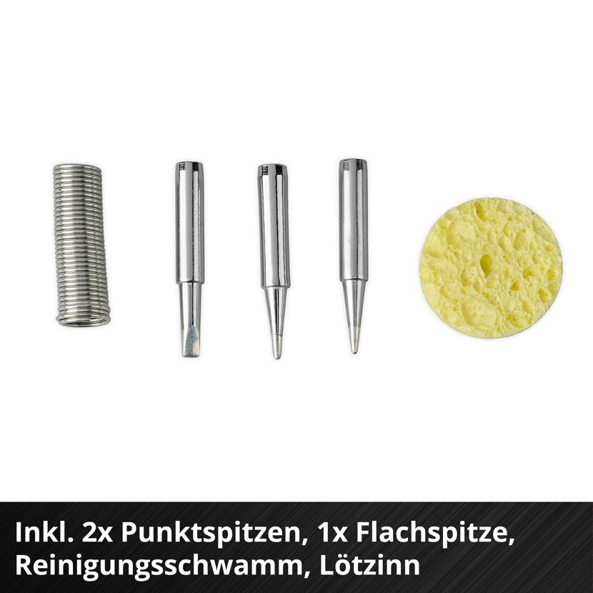 Akku-Lötkolben 'TE-SI 18/480 Li E - Solo' 60 W ohne Akku und Ladegerät 18 V rot/schwarz