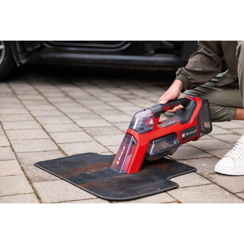 Akku-Waschsauger 'TE-SCL 18/200 Li-Solo' ohne Akku und Ladegerät 18 V rot/schwarz