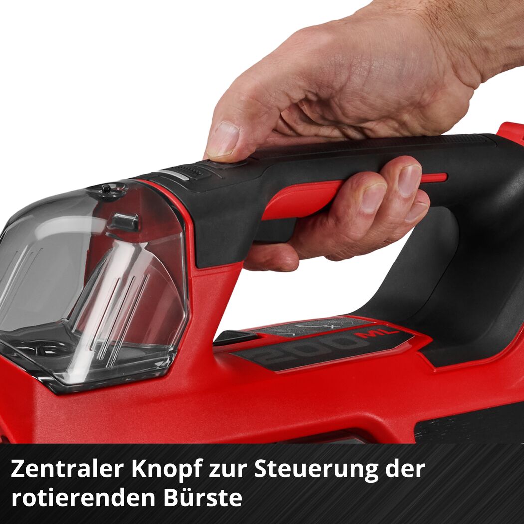 Akku-Waschsauger 'TE-SCL 18/200 Li-Solo' ohne Akku und Ladegerät 18 V rot/schwarz