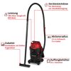 Nass-Trockensauger 'TC-VC 2555 A' 25 l 850 W rot/schwarz
