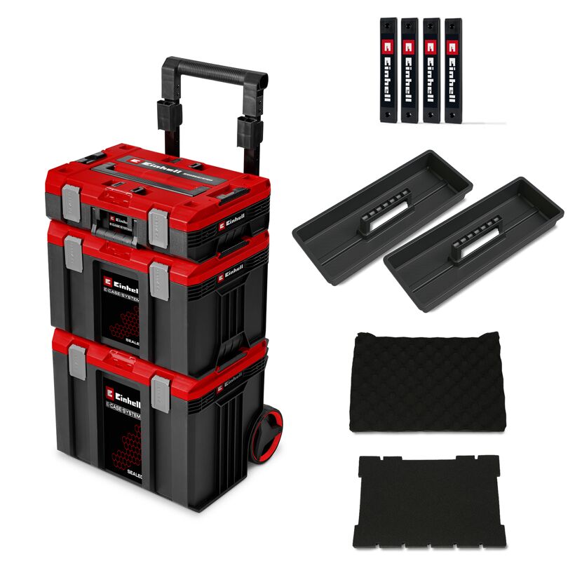 Werkzeugkoffer 'E-Case Rolling Workshop Sealed' mit Rollen 47,4 x 76,6 x 39,8 cm