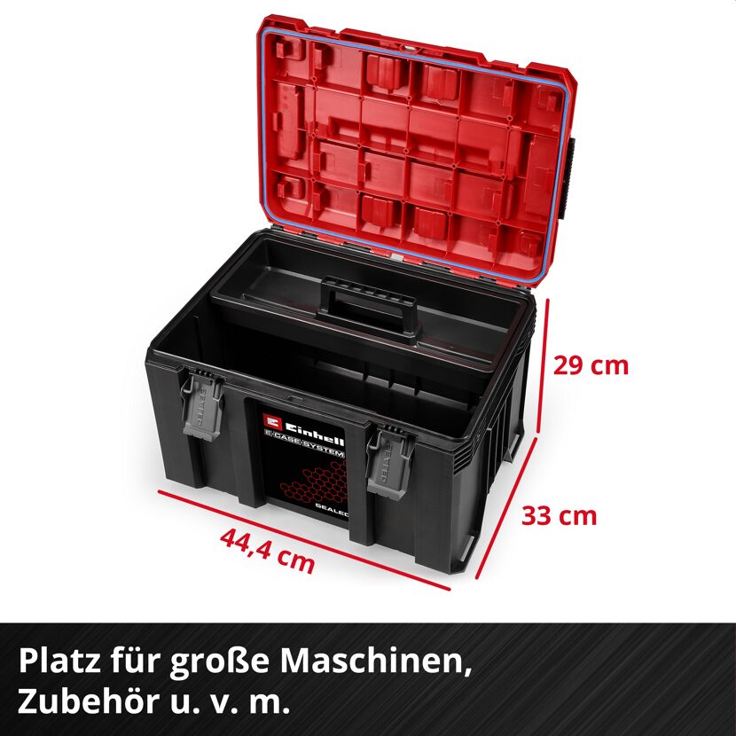 Werkzeugkoffer 'E-Case Rolling Workshop Sealed' mit Rollen 47,4 x 76,6 x 39,8 cm