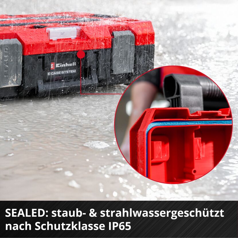 Werkzeugkoffer 'E-Case Rolling Workshop Sealed' mit Rollen 47,4 x 76,6 x 39,8 cm