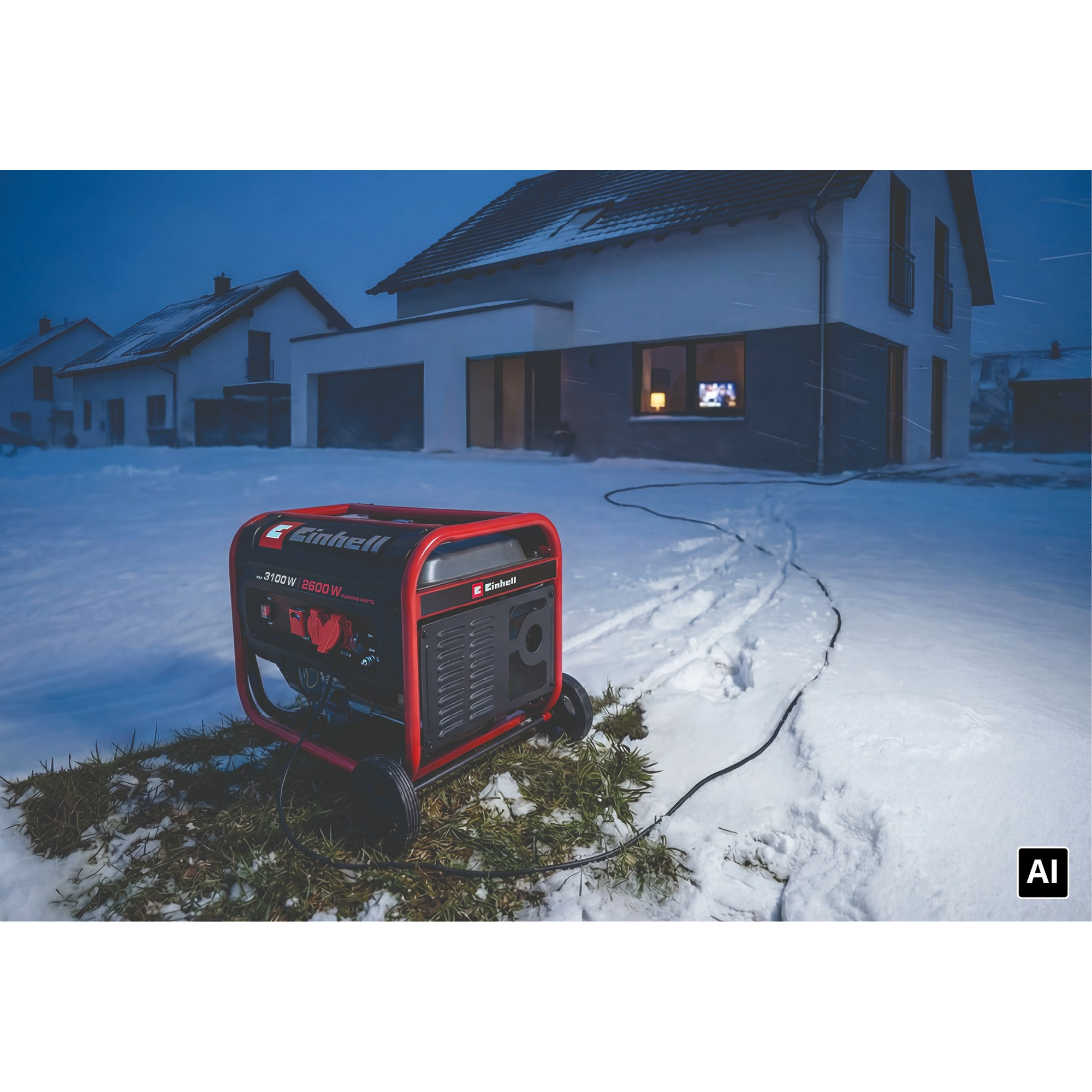 Einhell Stromerzeuger "TC-PG 3100" Packung